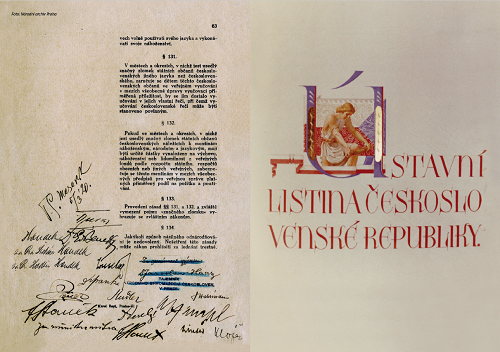 Senát si připomněl 100. výročí přijetí Ústavní listiny Československé republiky